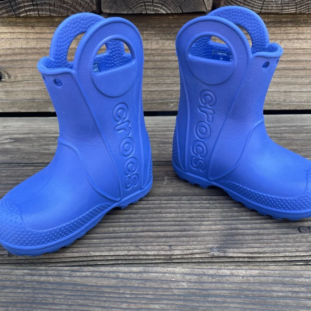 Crocs Boots Sz 5 (C6) - Picture 3 of 7